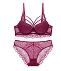 Women's lace bra set