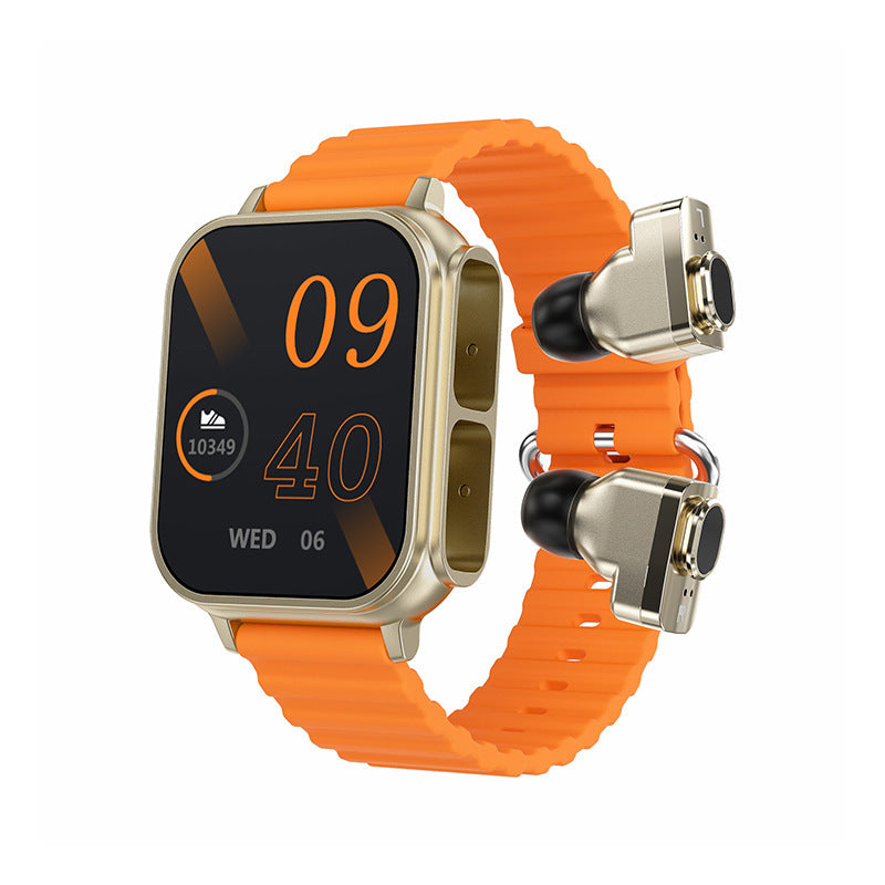 Earphone 2in1 Heart Rate Health Smart Watch