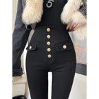 Slimming Stretch Tight Pants Skinny Pants Pencil Pants Trousers